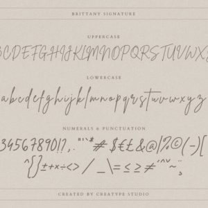 Brittany Signature Script