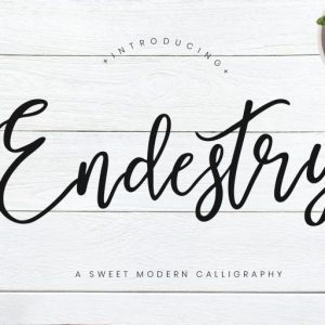 Endestry Modern Calligraphy