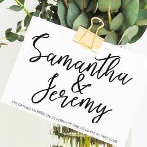 Endestry Modern Calligraphy