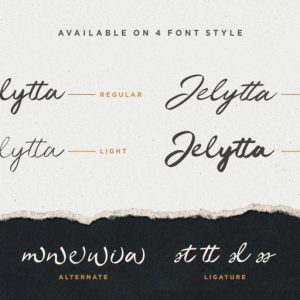 Jelytta Handwritten Script