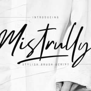 Mistrully Brush Script