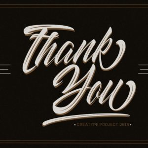 Striped King Vintage Script