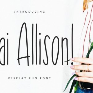 Hai Allison Fun Display