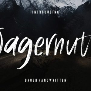 Jagernutt Brush Handwritten