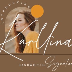 Karllina Handwriting Signature