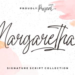 Margaretha Signature Business Font