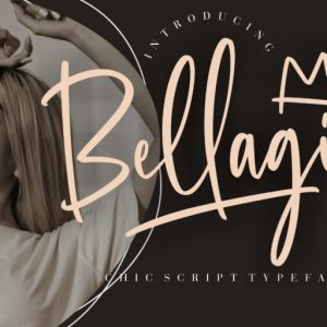 Bellagio Chic Script Typeface