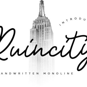 Ruincity Handwritten Monoline