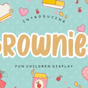 Brownies Fun Children Display