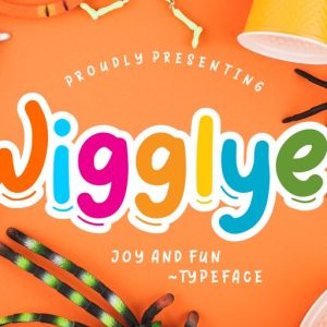 Wigglye Joy & Fun Typeface