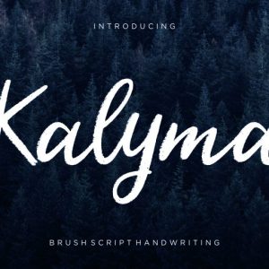 Kalyma Brush Script
