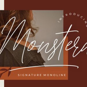 Monstera Signature Monoline