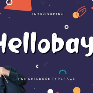Hellobay Fun Children Typeface