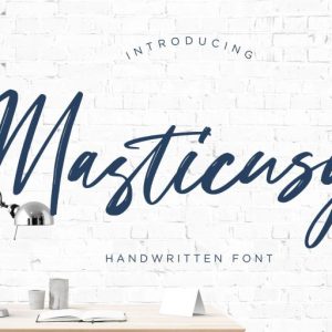 Masticusy Handwritten