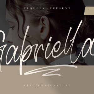 Gabriella Stylish Wedding Font