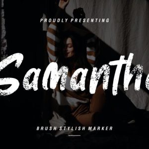 Samantha Brush Stylish Marker