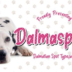 Dalmaspot Dalmatian Spot Typeface