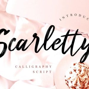 Scarletty Calligraphy Brush