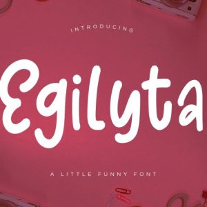 Egilyta A Little Funny Font