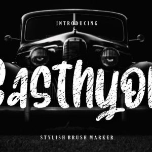 Gasthyon Stylish Brush Marker