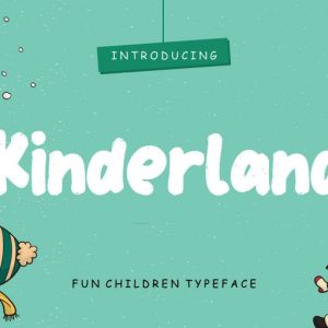 Kinderland Fun Children Typeface