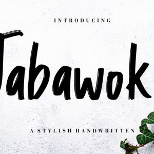 Jabawoky Stylish Handwritten