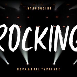 Rocking Rock & Roll Typeface