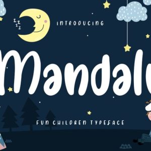 Mandaly Fun Children Typeface