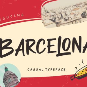 Barcelona Casual Typeface