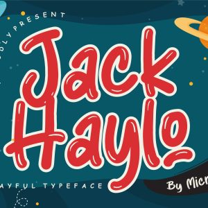 Jack Haylo Advertisement Font