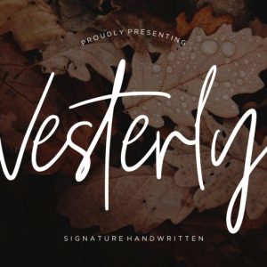 Vesterly Signature Handwritten