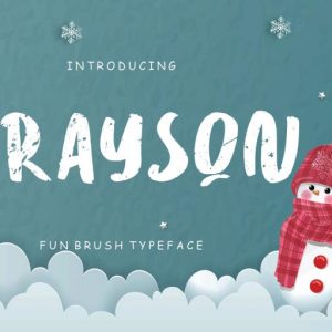 Grayson Fun Brush Typeface