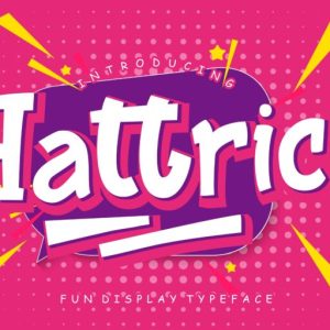 Hattrick Fun Children Typeface