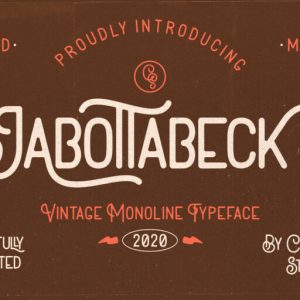 Jabottabeck Vintage Monoline