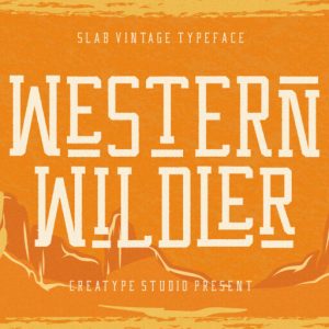 Western Wildler Slab Vintage