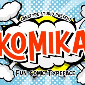 Komika Fun Comic Typeface