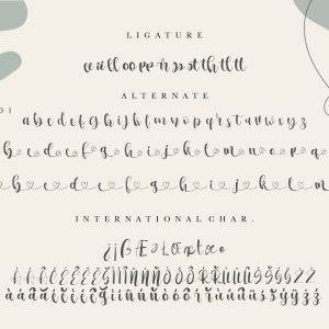 Amanda Michael Modern Wedding Font