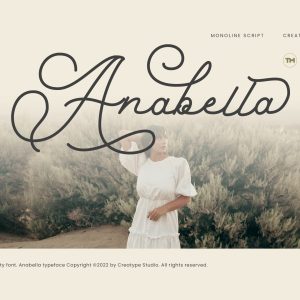 Anabella Monoline Script