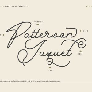 Anabella Monoline Script