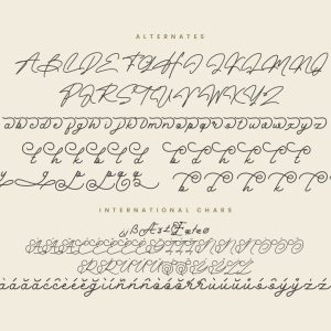 Anabella Monoline Script