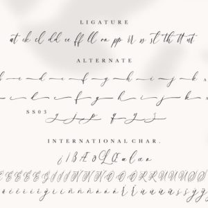 Anttelope Luxury Calligraphy