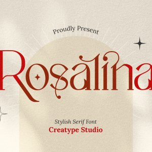 Rosalina Stylish Serif