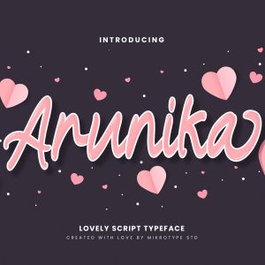Arunika Beauty Business Font