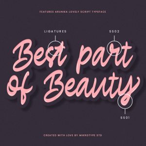 Arunika Beauty Business Font
