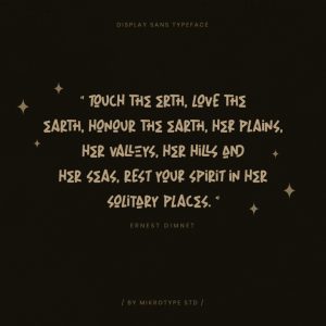 Athereum Display Advertisement Font