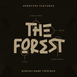 Athereum Display Advertisement Font