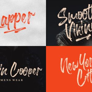 Barttony Handbrush Business Font