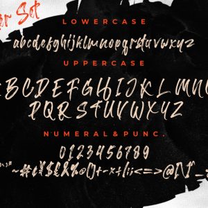 Barttony Handbrush Business Font