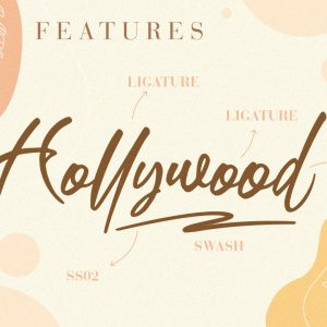 Bathersilla Brush Wedding Font