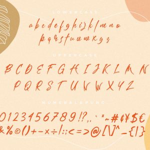 Bathersilla Brush Wedding Font